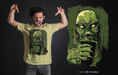 Black Lagoon Creature T-shirt Design Black Lagoon Creature T-shirt Design