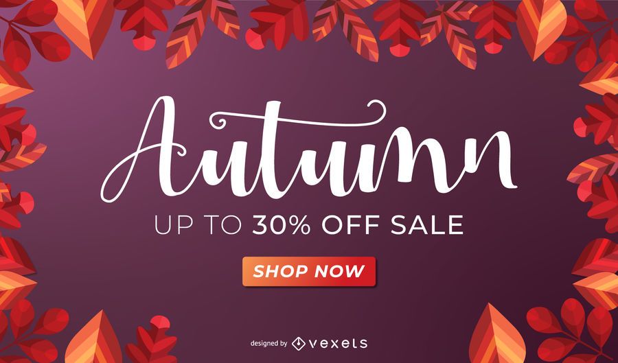 Autumn Sale Banner Design Autumn Sale Banner Design