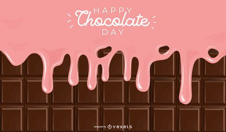 Fondo del día del chocolate
