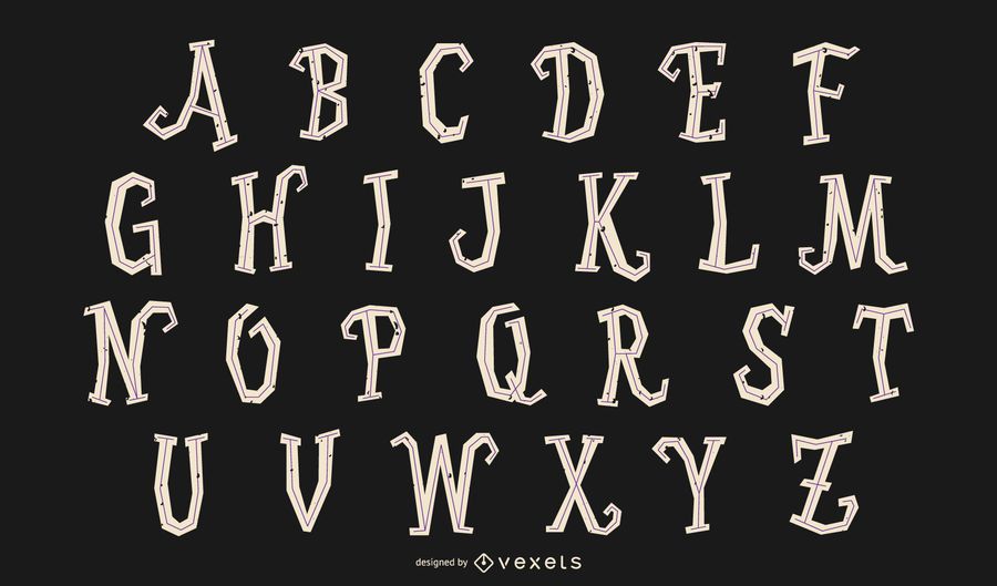 Conjunto de carta de bruja de Halloween Conjunto de carta de bruja de Halloween
