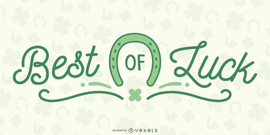 Mejor diseño de letras de suerte Mejor diseño de letras de suerte
