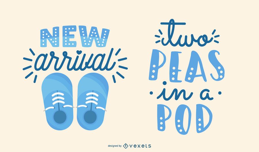 Newborn lettering set Newborn lettering set