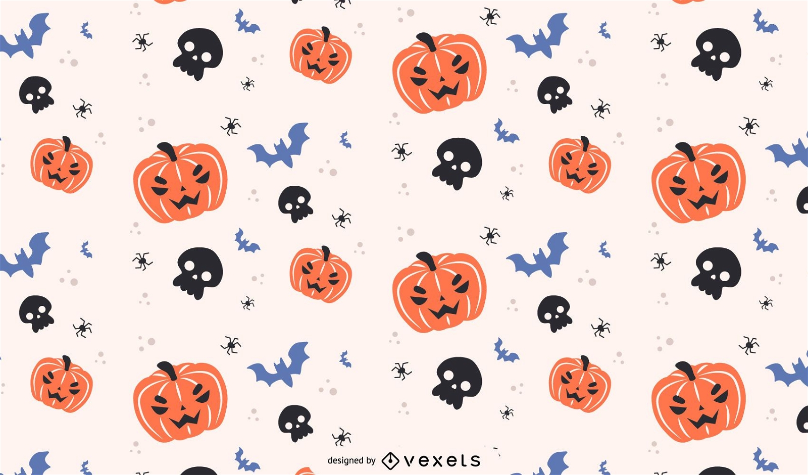 Halloween seamless pattern 