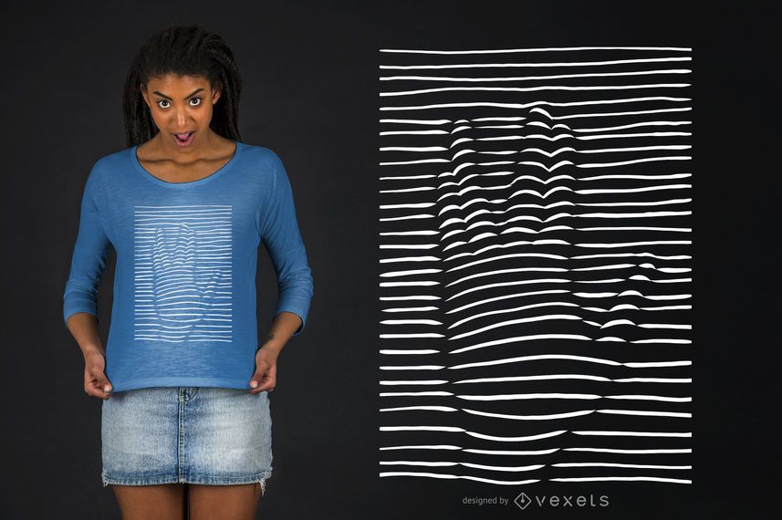 Diseño de camiseta Vulcan Hand Diseño de camiseta Vulcan Hand