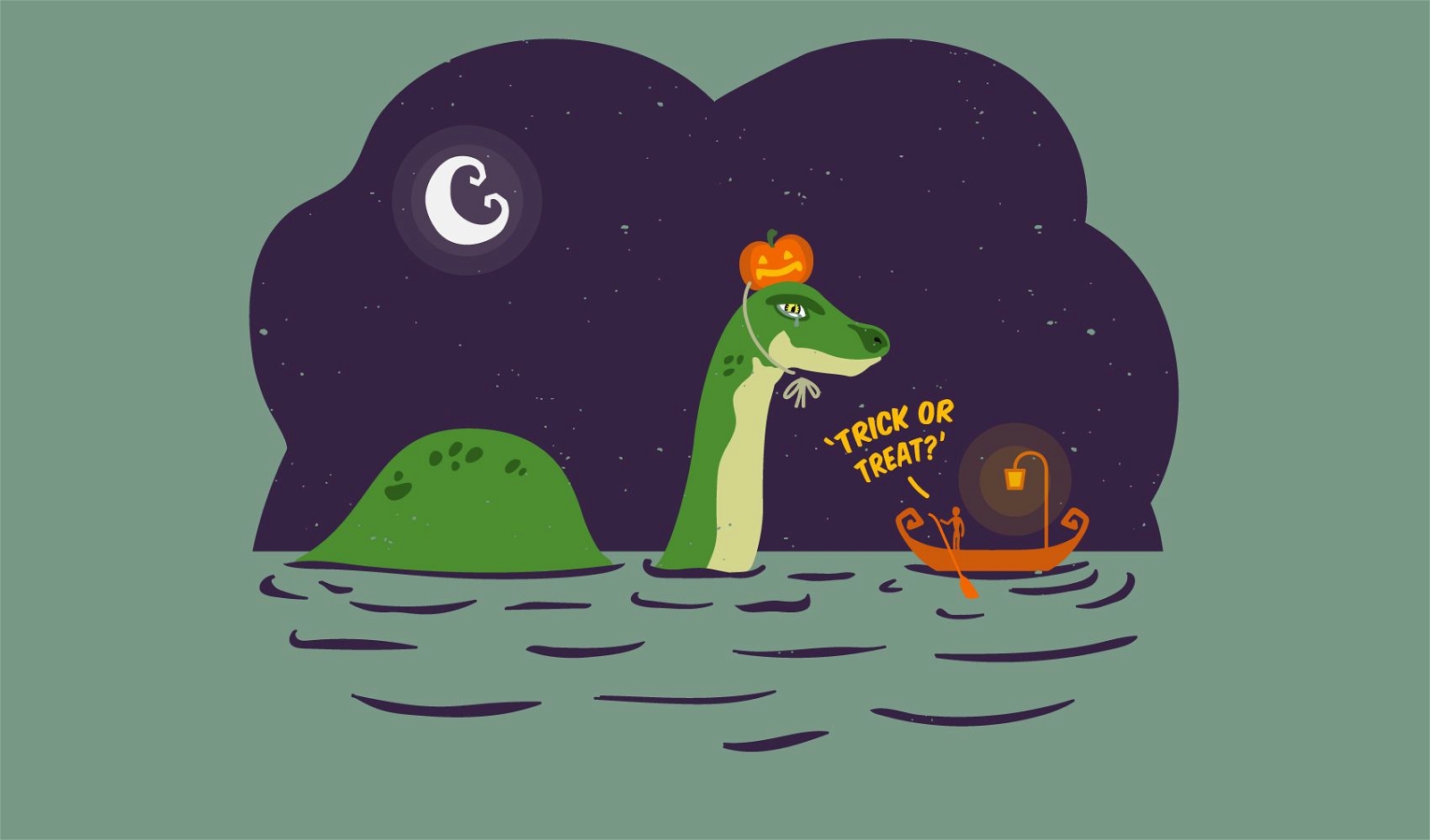 Nettes Loch Ness Monster