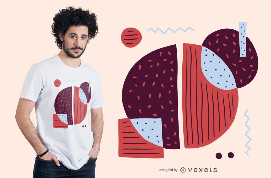 Abstract colorful coffee t-shirt design Abstract colorful coffee t-shirt design
