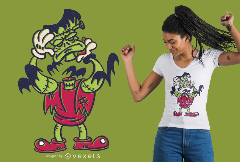 Headless Frankenstein T-shirt Design Headless Frankenstein T-shirt Design