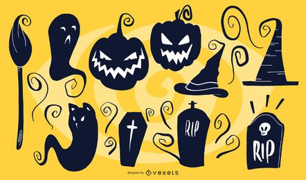 Halloween Artistic Silhouettes Halloween Artistic Silhouettes
