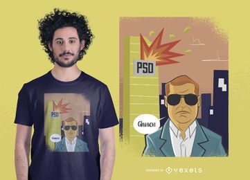 Romanian Politics T-shirt Design Romanian Politics T-shirt Design