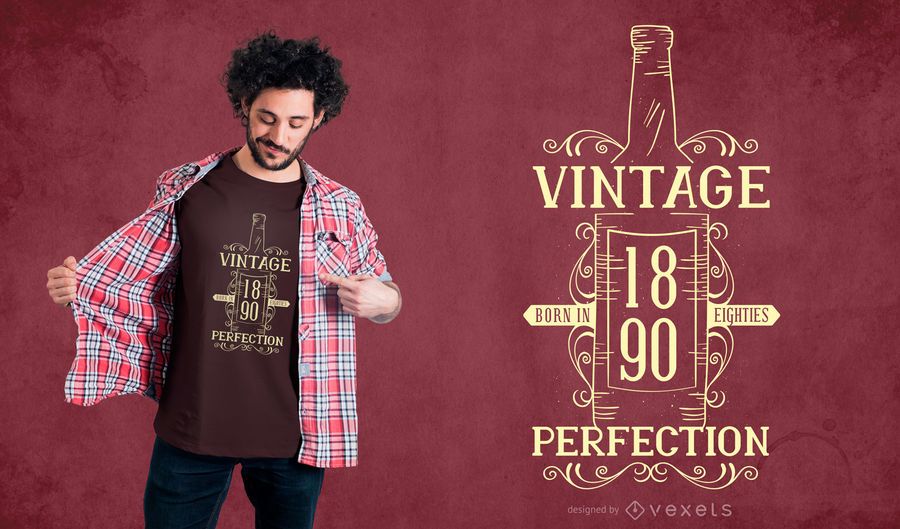 Diseño de camiseta vintage de cita de vino Diseño de camiseta vintage de cita de vino