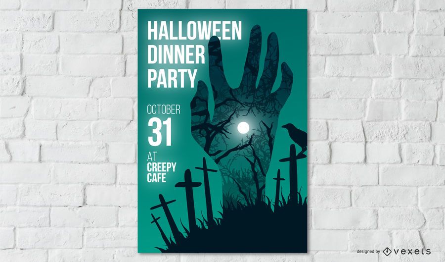 Halloween Party Poster Design Halloween Party Poster Design