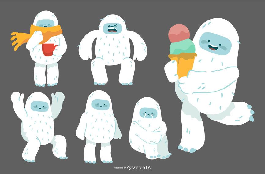 Lindo set de yeti Lindo set de yeti