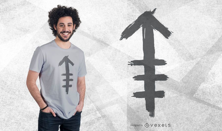 Tribal Arrow T-shirt Design Tribal Arrow T-shirt Design