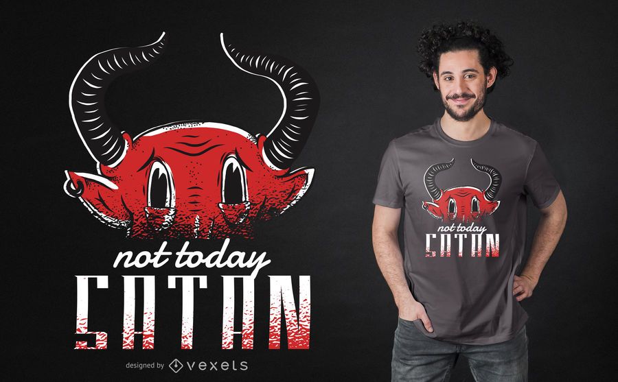 Satan T-shirt Design Satan T-shirt Design