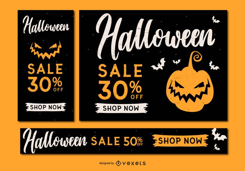 Gespenstischer Verkauf Halloween-Fahnensatz Gespenstischer Verkauf Halloween-Fahnensatz