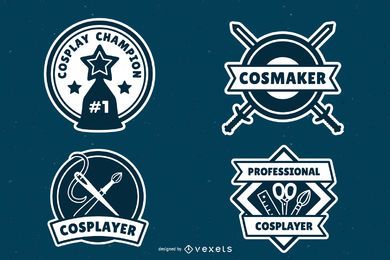 Cosplay Abzeichen Pack