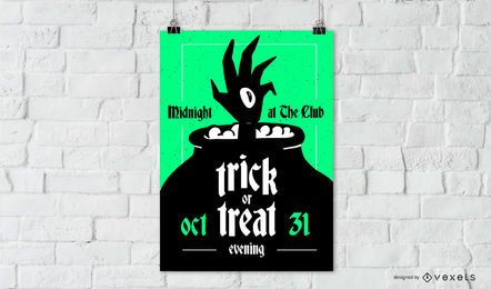 Trick or treat halloween poster Trick or treat halloween poster