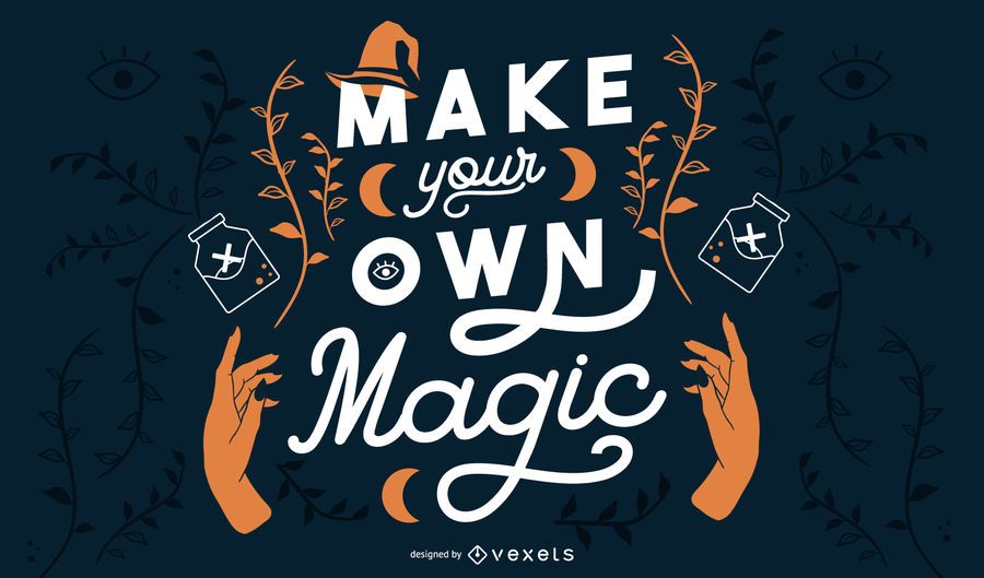 Make your magic halloween banner Make your magic halloween banner