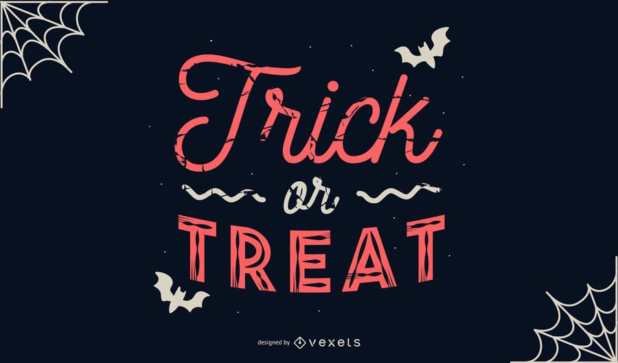 Trick or treat halloween banner Trick or treat halloween banner