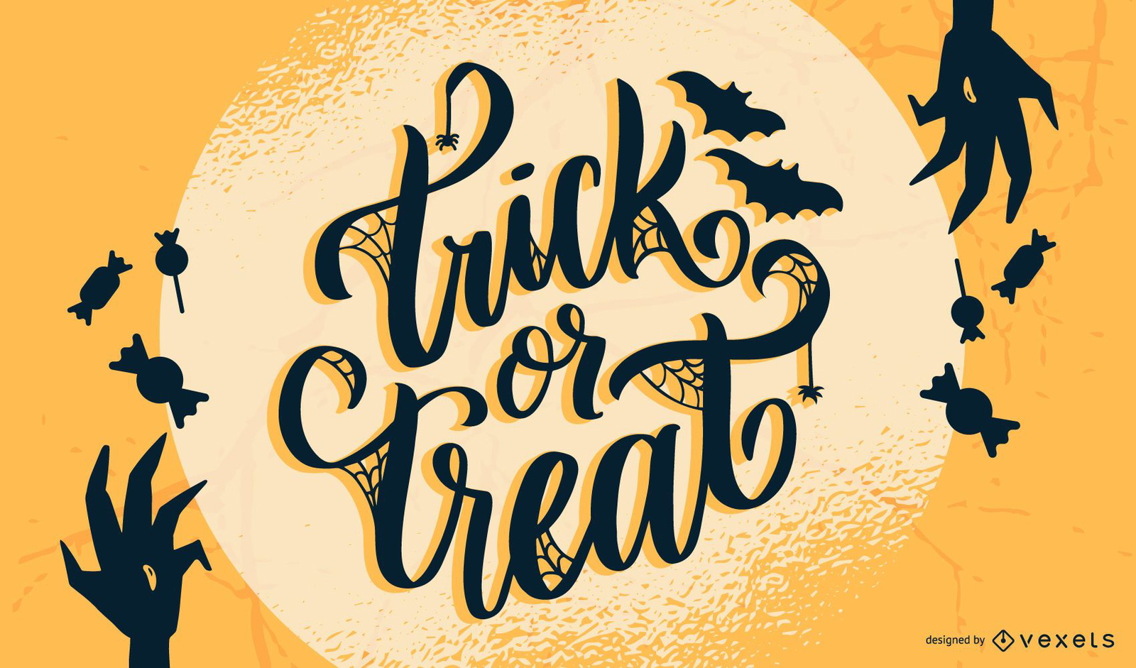 Doces Ou Travessuras Lettering Halloween Design Baixar Vector Doces Ou Travessuras Lettering Halloween Design Baixar Vector