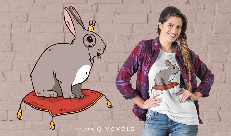 Royal Rabbit T-shirt Design Royal Rabbit T-shirt Design