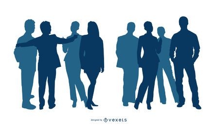 Business People Silhouette 