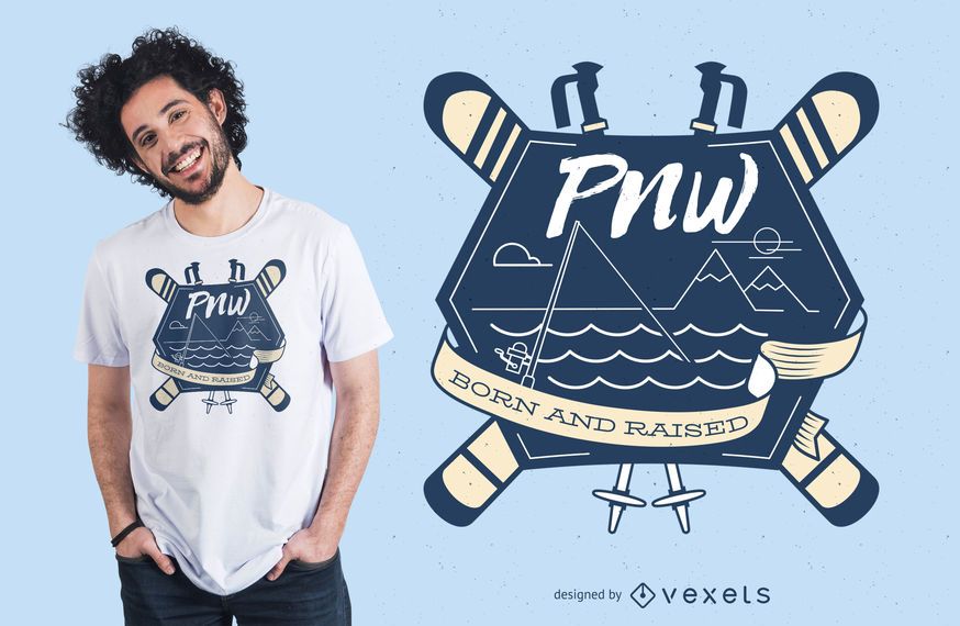 Diseño de camiseta de patinaje sobre nieve Diseño de camiseta de patinaje sobre nieve