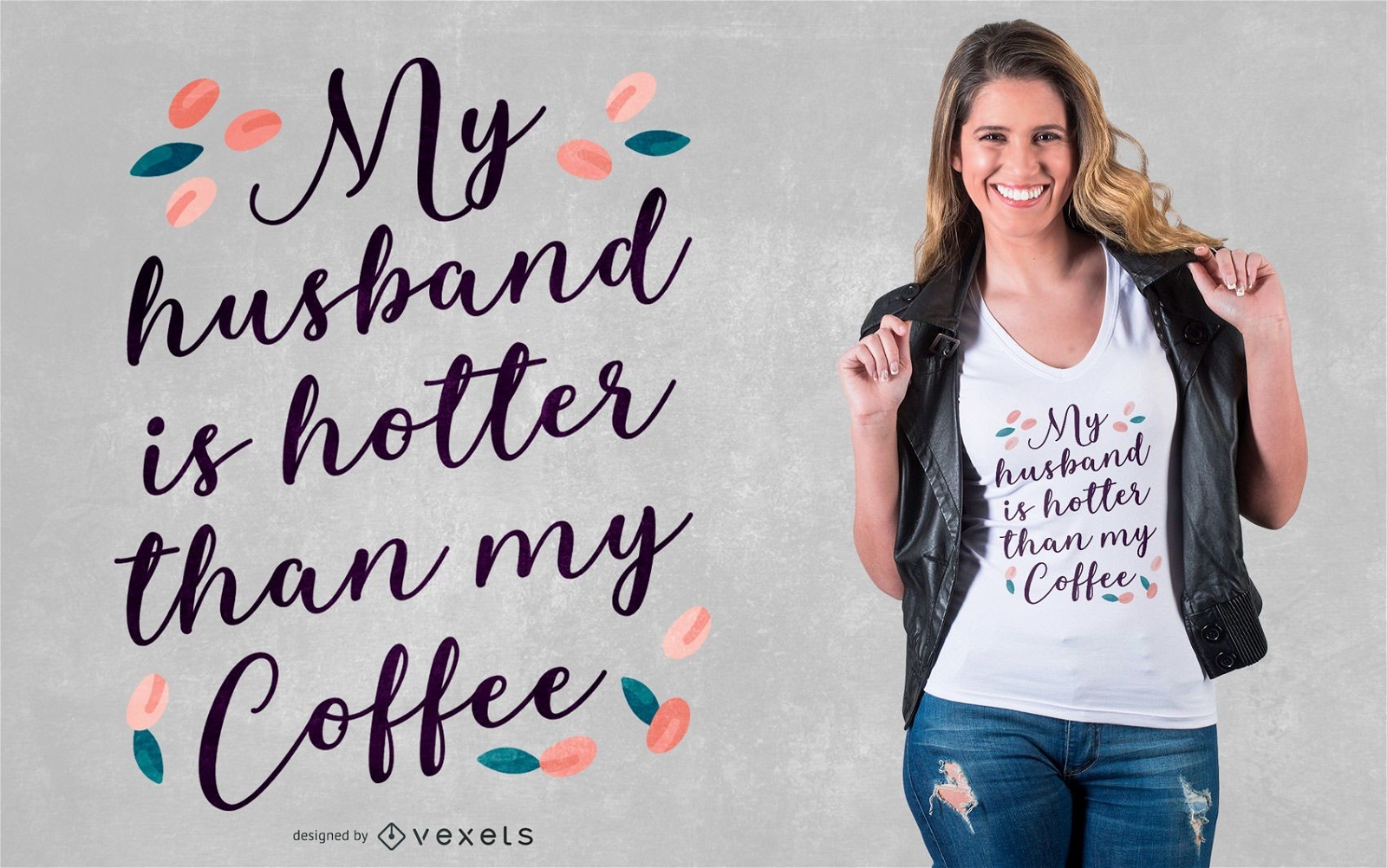 Husband coffee t-shirt design