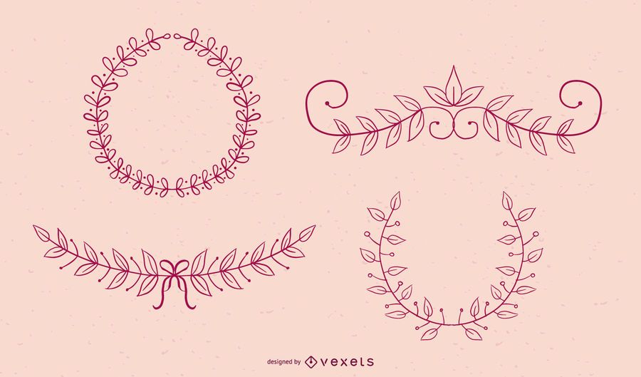 Floral Ornaments Vector Collection Floral Ornaments Vector Collection
