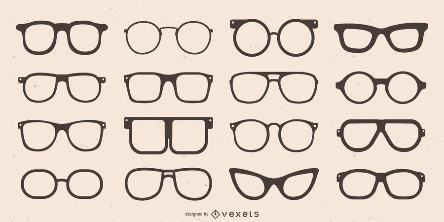 Glasses Frame Silhouette Collection Glasses Frame Silhouette Collection