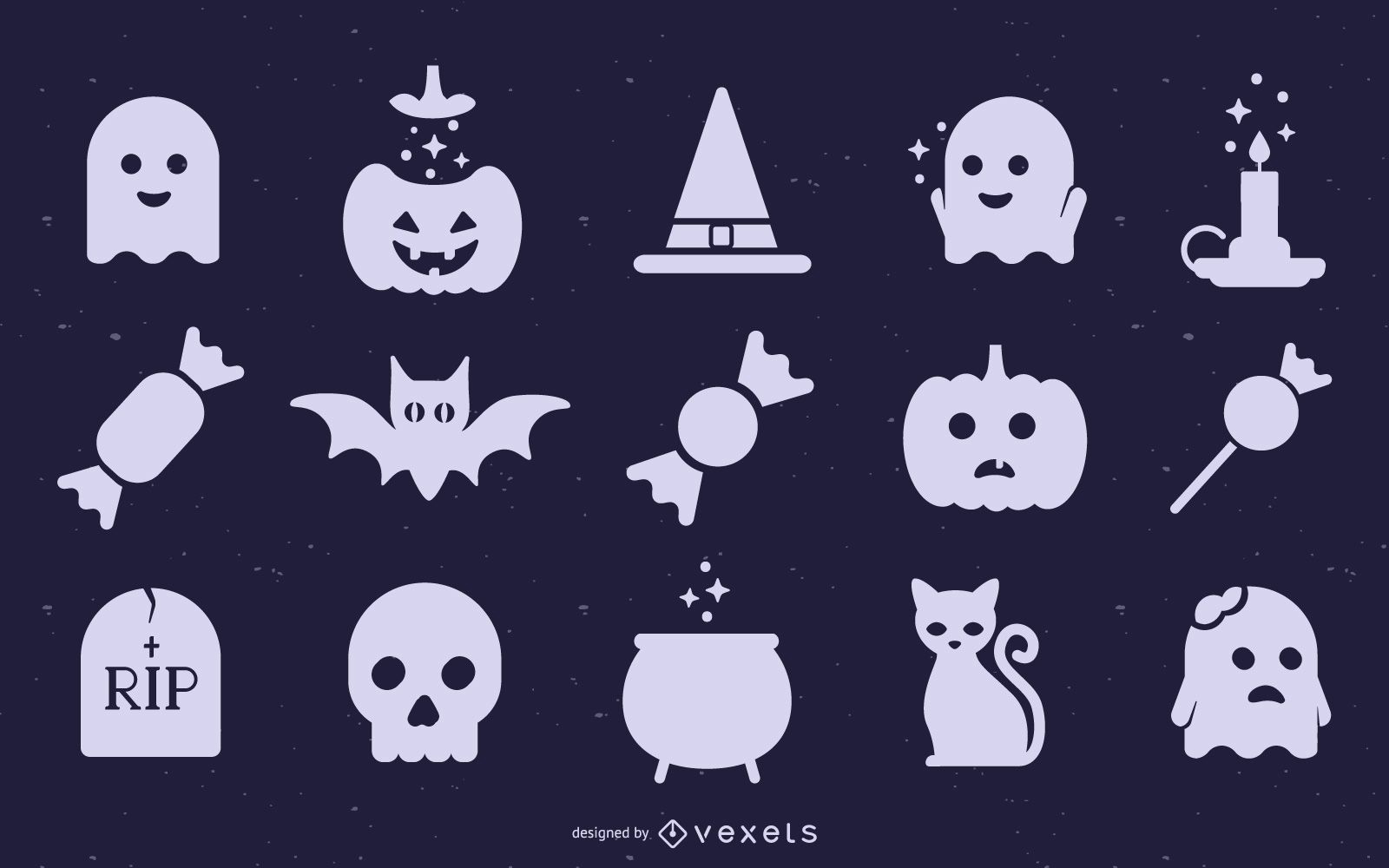 Cute Halloween Silhouette Collection