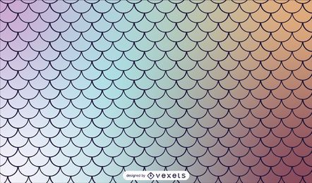 Mermaid Scaled Gradient Tileable Pattern Mermaid Scaled Gradient Tileable Pattern
