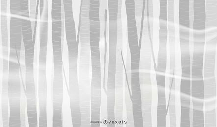 Diseño de fondo de bosque de niebla Diseño de fondo de bosque de niebla