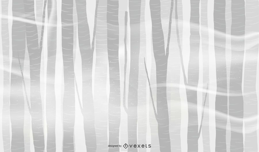 Mist Forest Background Design Mist Forest Background Design