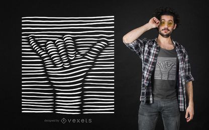 3D shaka t-shirt design 3D shaka t-shirt design