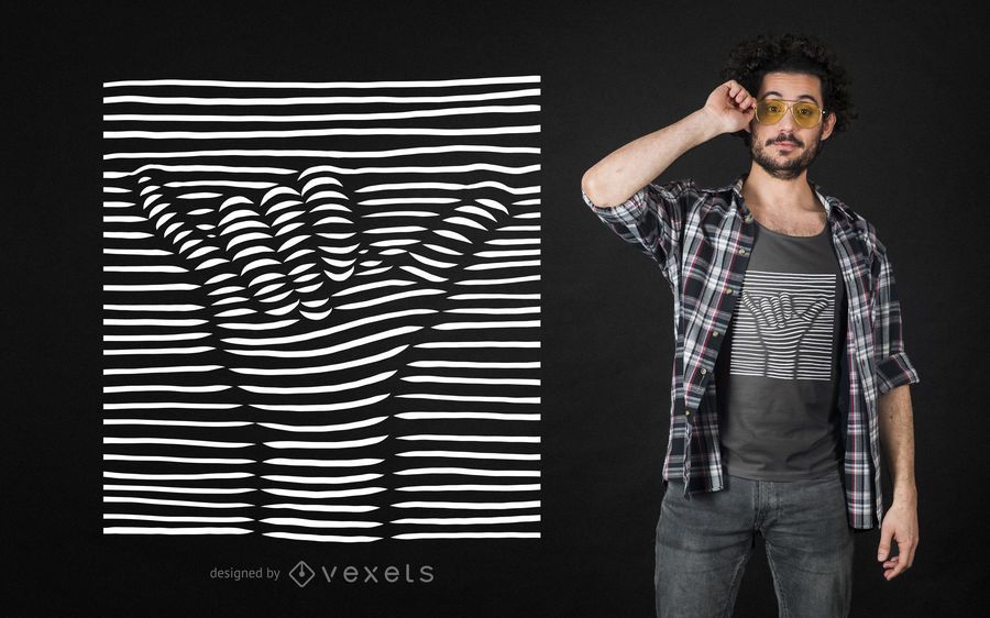 3D shaka t-shirt design 3D shaka t-shirt design