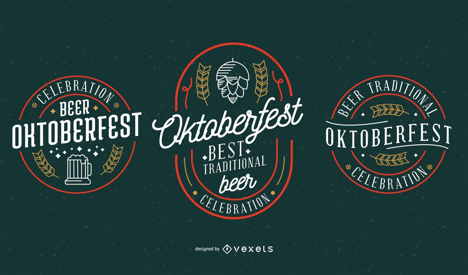 Oktoberfest Party Vector Collection