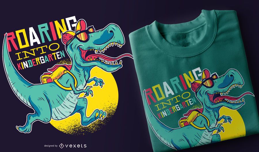 Diseño de camiseta para el jardín de infantes Diseño de camiseta para el jardín de infantes