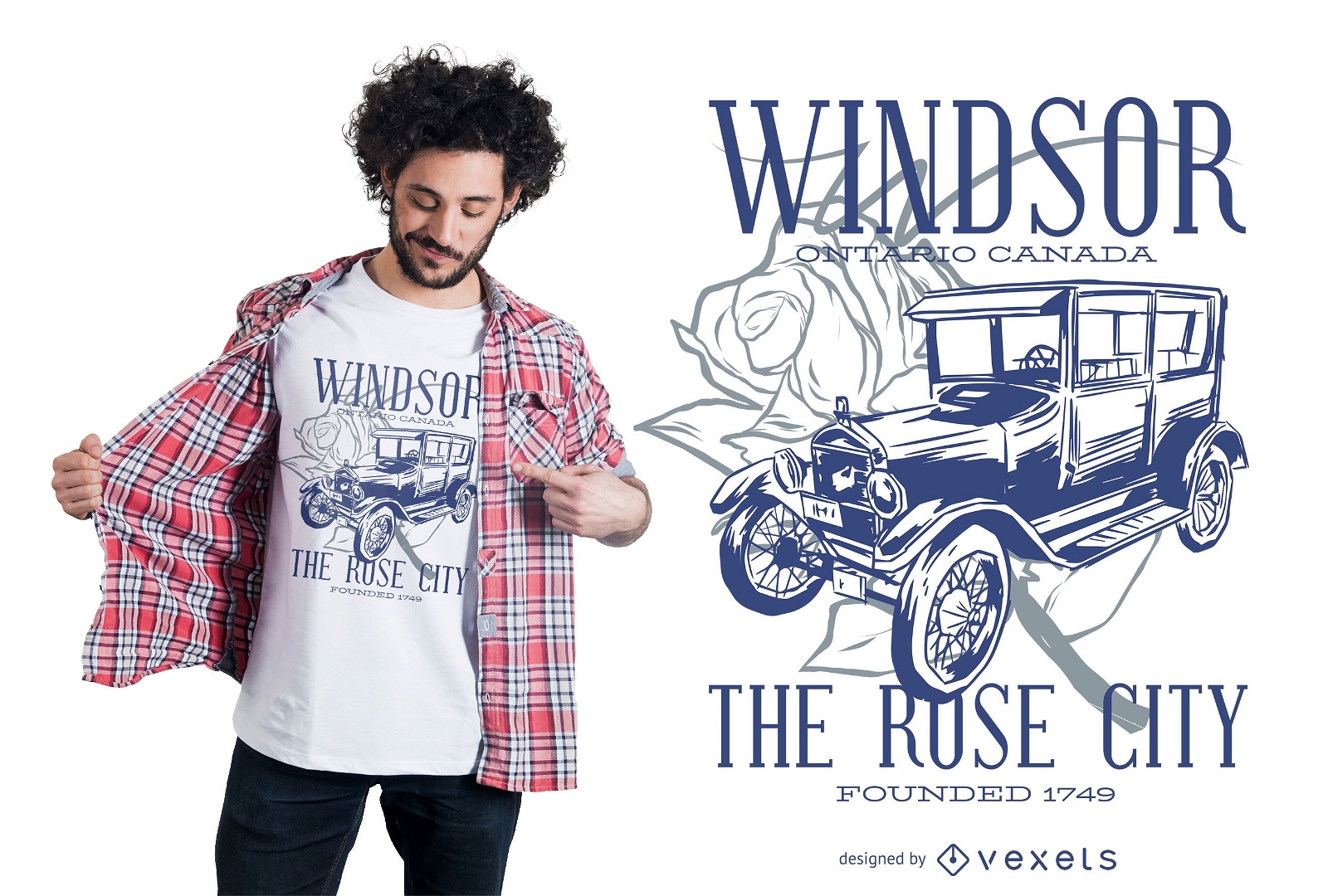 Windsor Auto T-Shirt Design