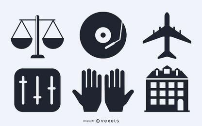 Miscellaneous Element Silhouette Set Miscellaneous Element Silhouette Set