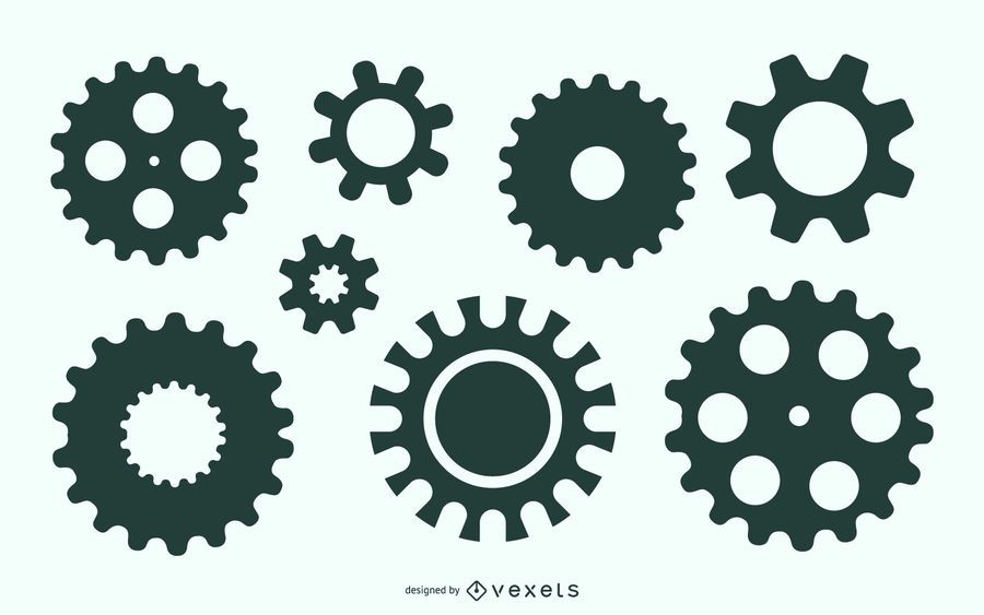 Machine Gear Silhouette Pack Machine Gear Silhouette Pack