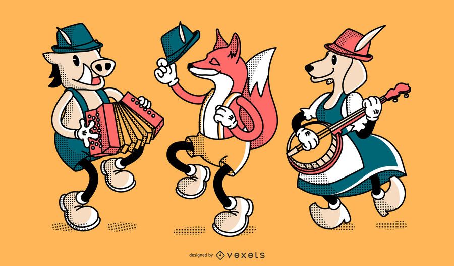 Oktoberfest-Zeichensatz Oktoberfest-Zeichensatz
