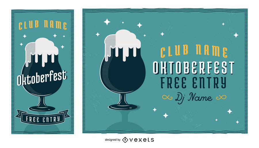 Oktoberfest Party Banner Set Oktoberfest Party Banner Set