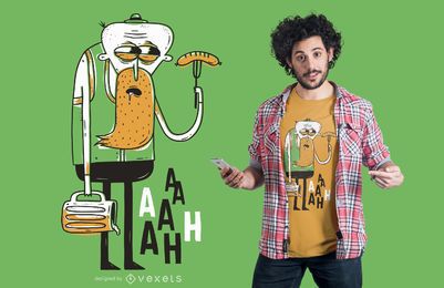 Design de t-shirt do homem oktoberfest assustador Design de t-shirt do homem oktoberfest assustador
