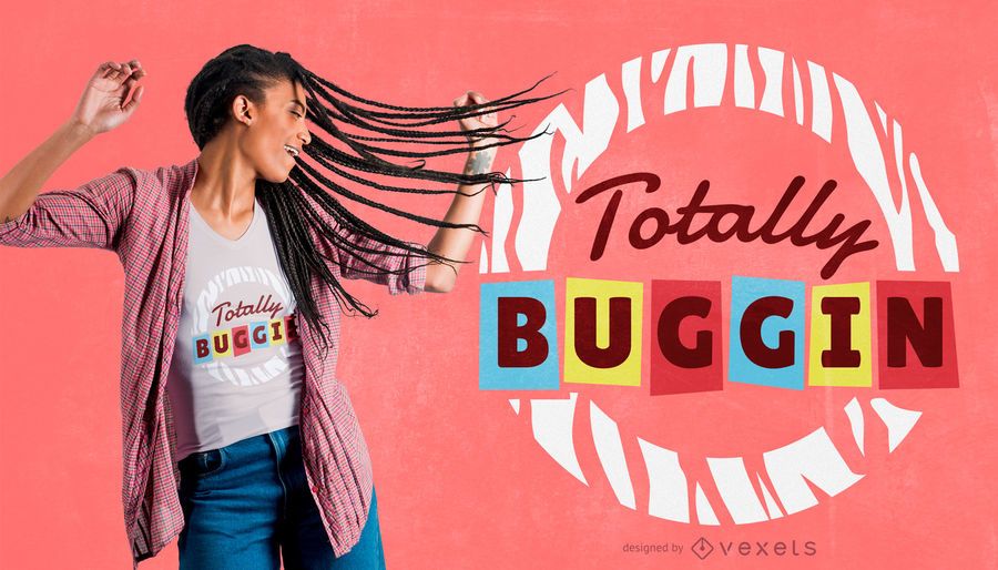 Retro buggin Zitatt-shirt Entwurf Retro buggin Zitatt-shirt Entwurf