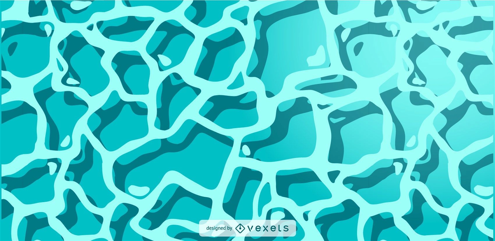 Sea waves pattern design