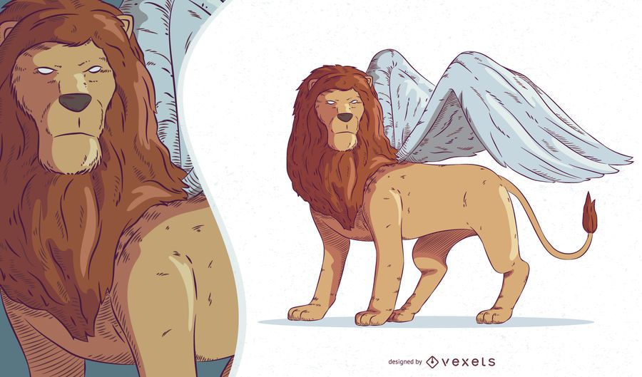 Chimaera Mythical Creature Illustration Chimaera Mythical Creature Illustration