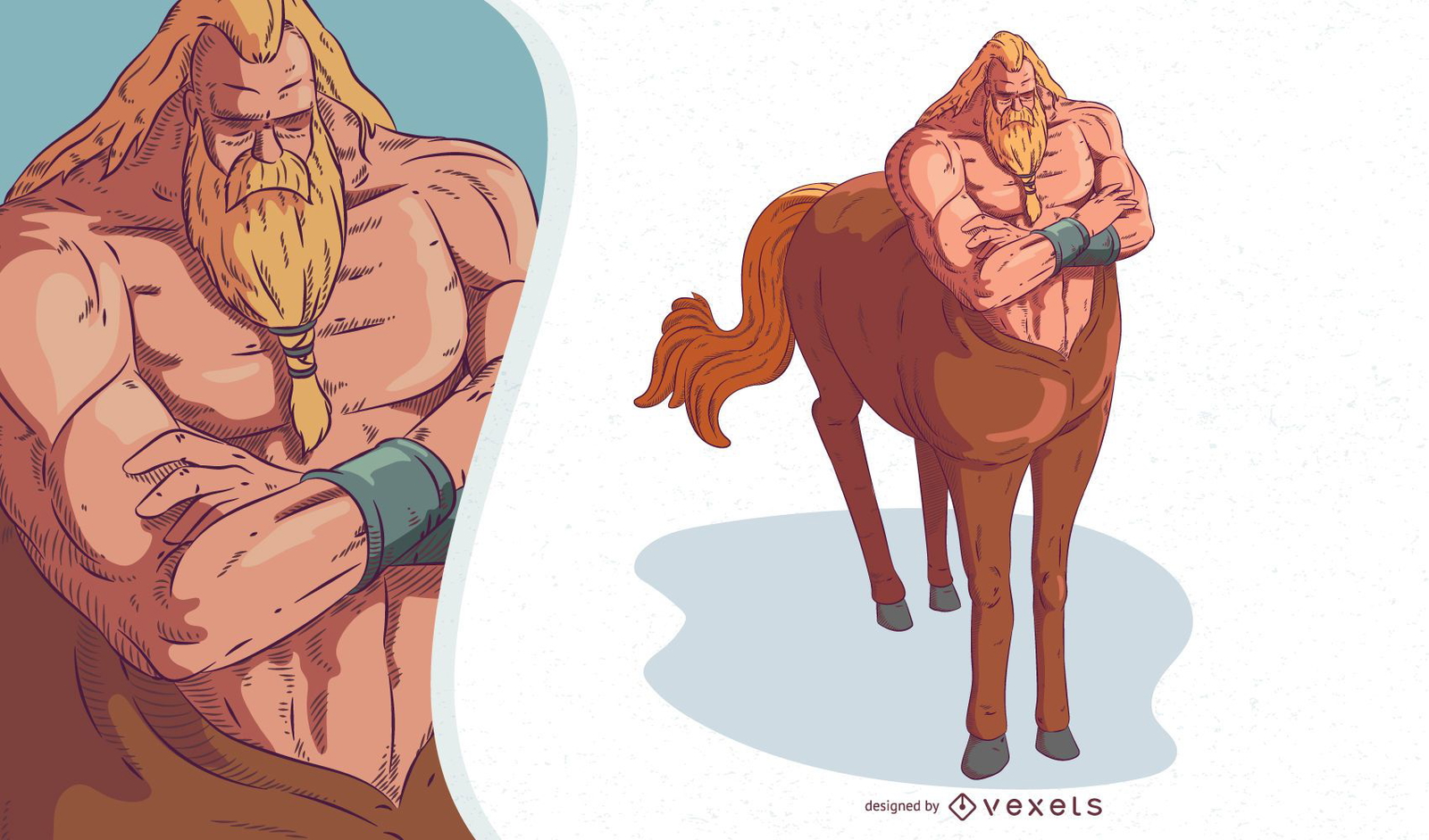 Mythical Creature Centaur Illustration