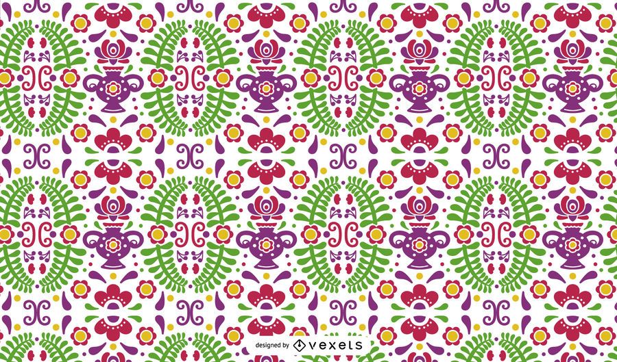 Mexican Style Pattern Design Mexican Style Pattern Design