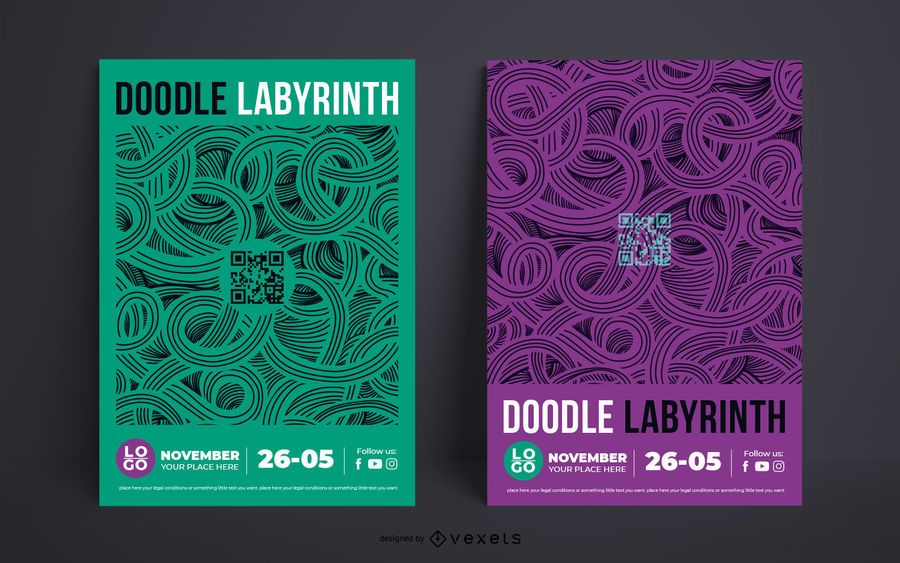 Event Doppelplakat Vorlage Design Event Doppelplakat Vorlage Design